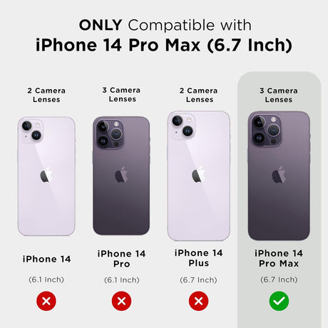 Case-Mate Funda resistente para iPhone 14 Pro Max