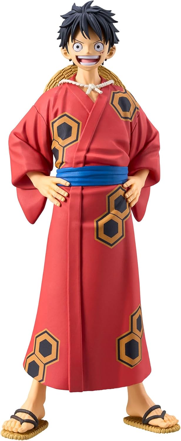 Figura Wanokuni Monkey D. Luffy, Banpresto DXF Grandline Series