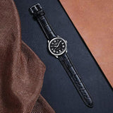 Correa de reloj de piel de becerro genuina iStrap Acolchada