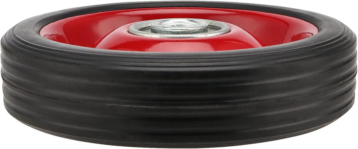 Ruedas de goma sólidas PINGEUI, 5 x 1.2, 110 lbs, 4 pcs