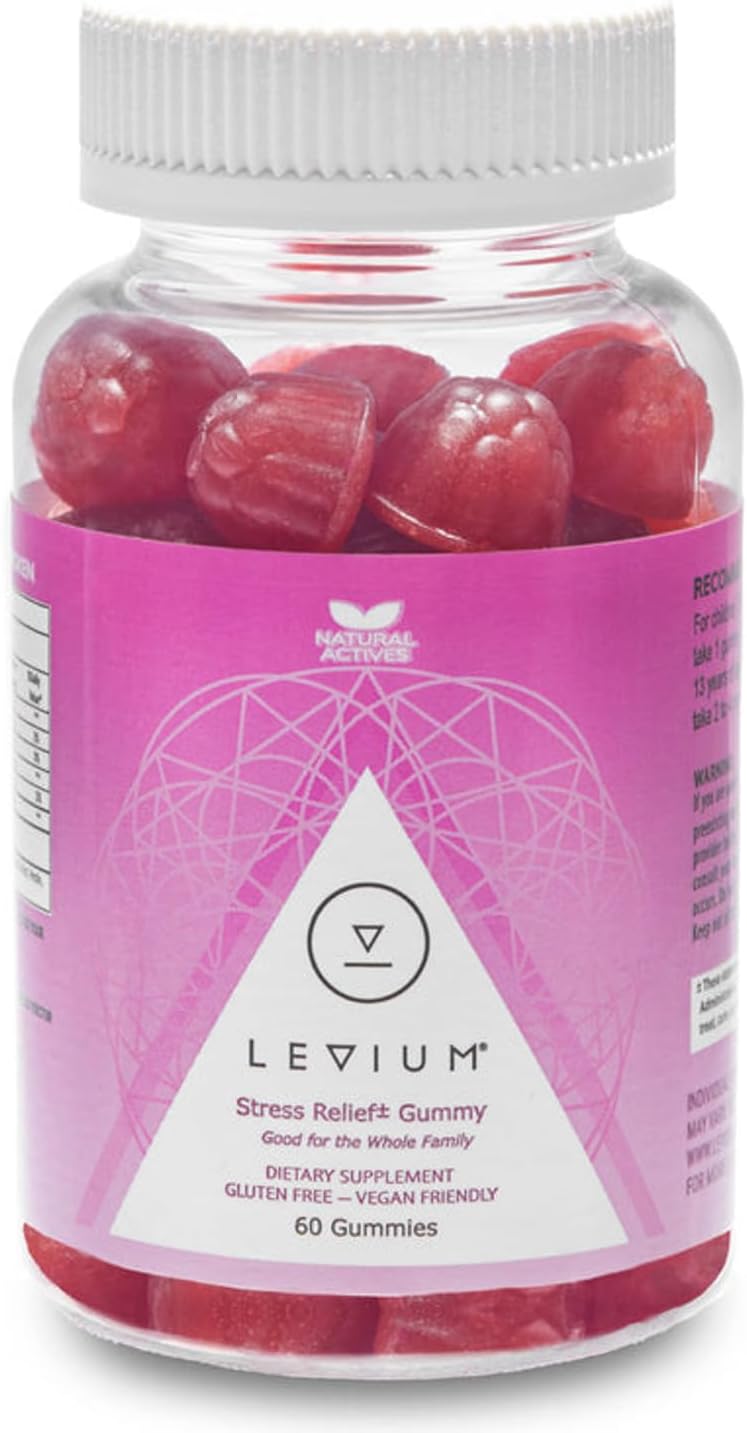 Gomitas Calmantes Levium | Suplemento Natural | 60 Conteo