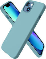 ORNARTO - Funda compatible con iPhone 3 y iPhone 13 Pro, goma de gel suave de 3 capas de silicona líquida delgada, 15,5 cm, cactus