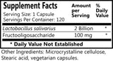 L-Salivarius Diarios Probiotico 120 Cápsulas Relevo