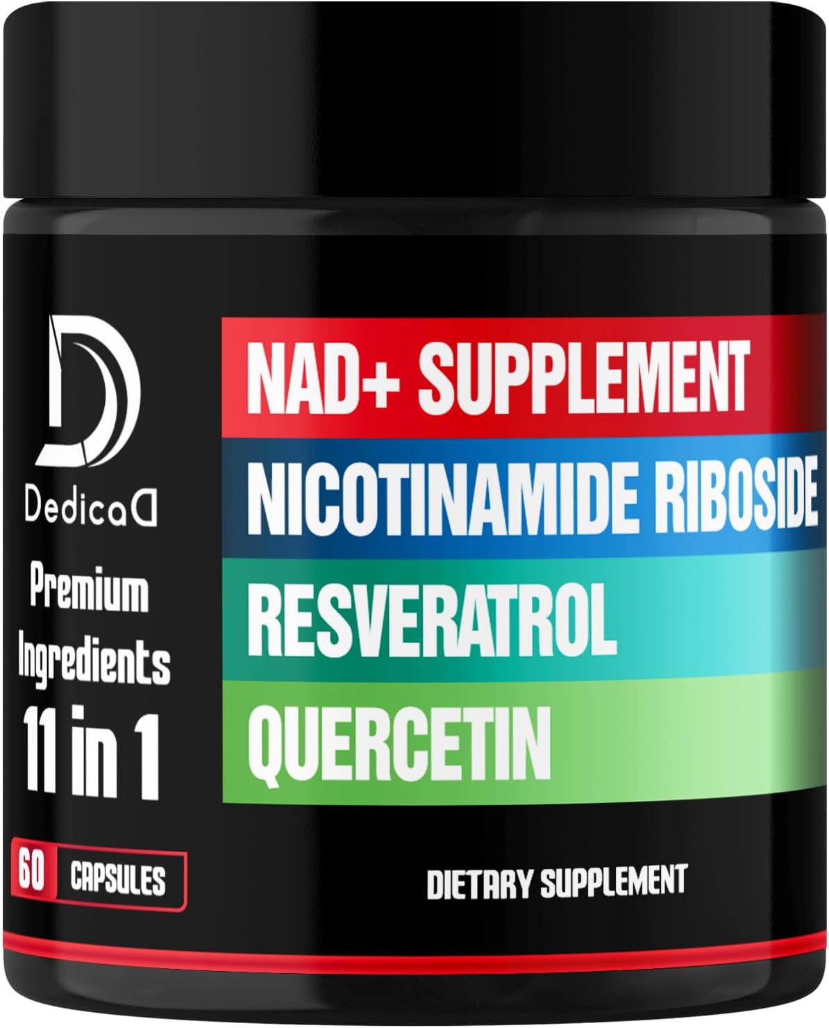 Suplemento 11 en 1 de NAD+ - Energía Celular y Reparación