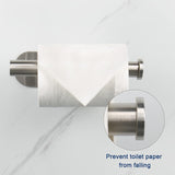 NearMoon Soporte de Papel Higiénico Autoadhesivo SUS304 1 Pack