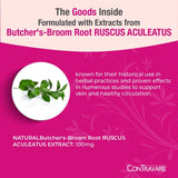 Suplemento de Circulación Saludable, Ruscus Aculeatus, 60ct