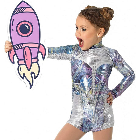 Disfraces de princesa de galaxia metálica talla S