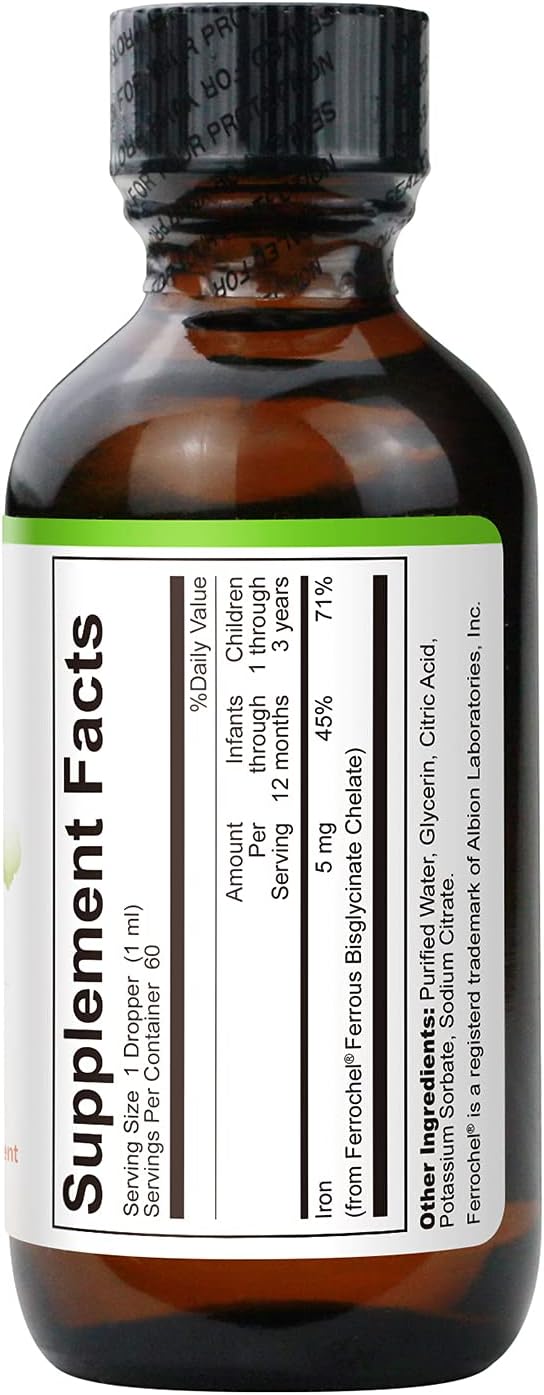 Suplemento Nutra para bebé Hierro Gotas 2 oz Digestible