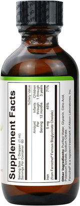Suplemento Nutra para bebé Hierro Gotas 2 oz Digestible