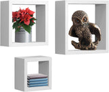Estanterías Flotantes Sorbus - Cubos Decorativos para Pared