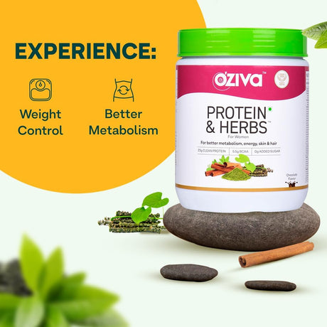 Proteína y hierbas para mujer 17.64 oz (16 porciones) 1.1 lb