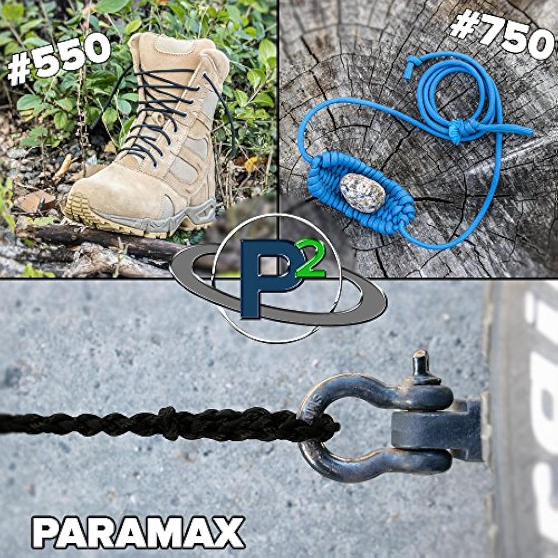 Paracord Planet- cuerda de paracaídas hecho en USA