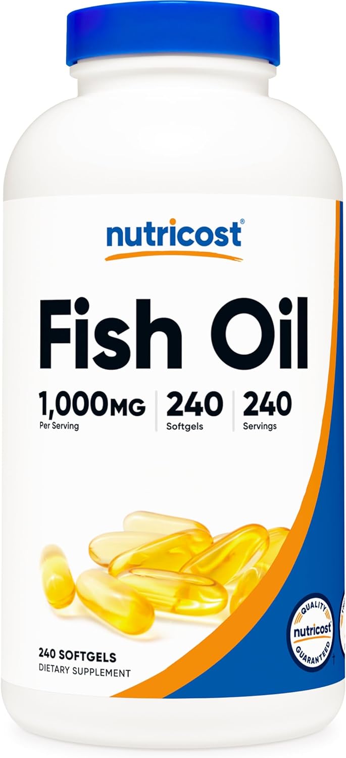 Cápsulas Blandas de Aceite de Pescado Omega 3 con EPA y DHA