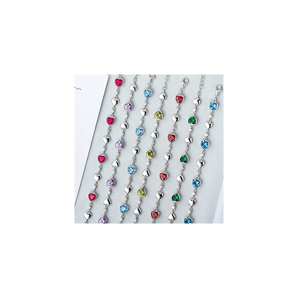 Pulseras y tobilleras de piedra natal para mujer