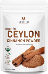 Canela de Ceilán Orgánica en Polvo 2lb - Certificada Kosher