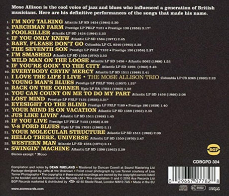 Cd musica  de Mose Allison