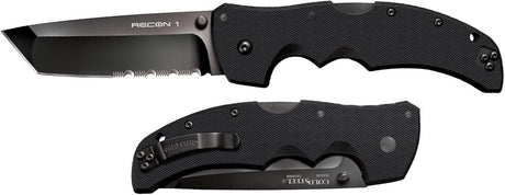 Cuchillo táctico plegable S35VN 4 con mango G-10 Tri-Ad