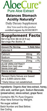 Botellas de jugo puro de aloe vera Suplementos Alimenticios