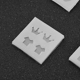 9 tipos Mujer Art Decortive molde de silicona para hacer arete molde resina epoxi Set DIY hecho a mano kit de herramientas decoración