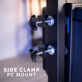 Soporte de CPU ajustable VIVO, montaje bajo escritorio, MOUNT-PC01C