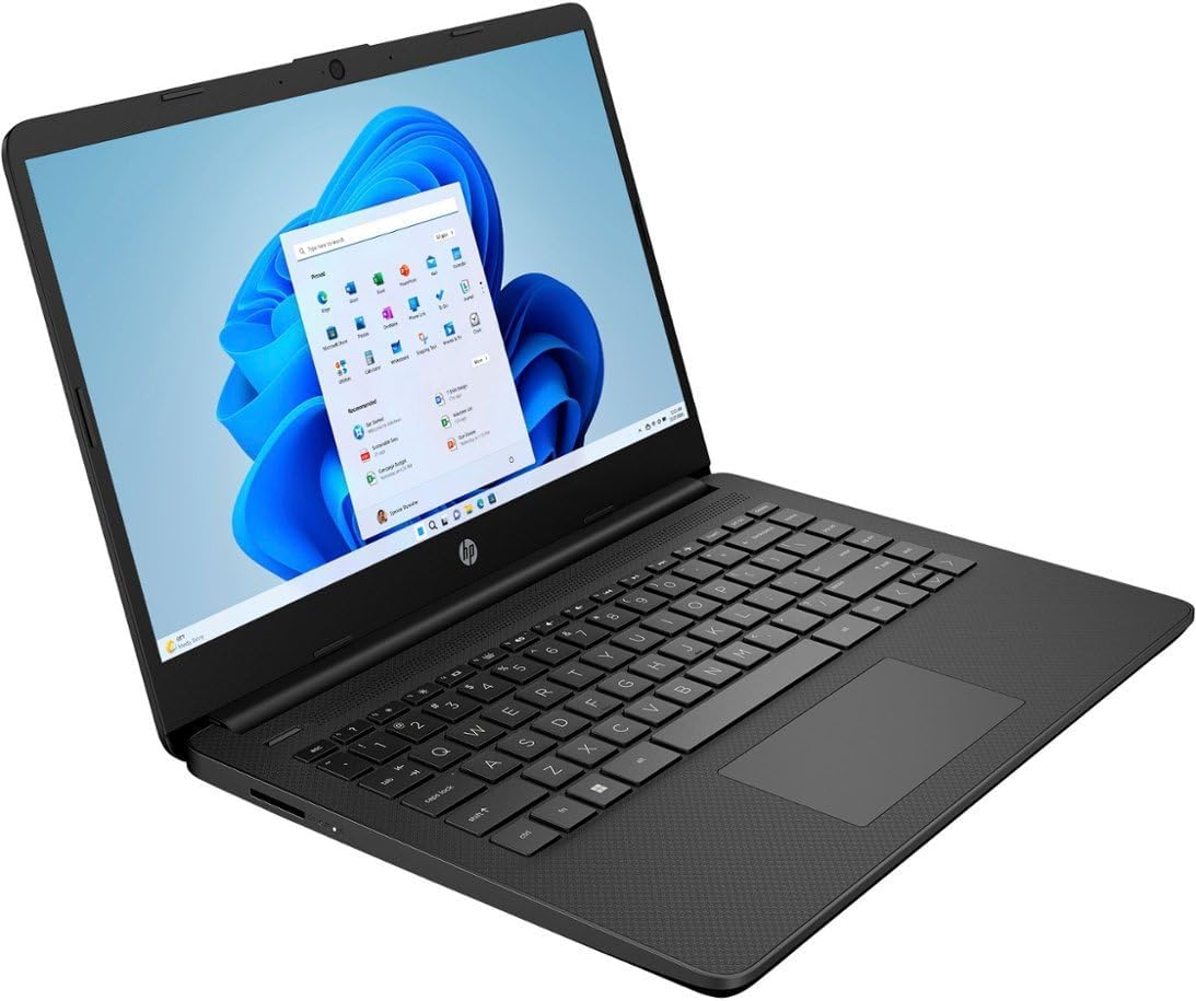 Laptop HP 14 Ultra Ligero, Intel Celeron, 8GB RAM, Win 11