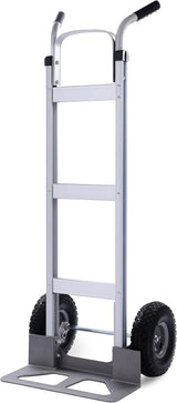 Carretilla de Aluminio LEADALLWAY 550lbs, Ruedas Inflables 10