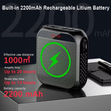 Amplificador de Voz Portátil, Recargable, Micrófono PA