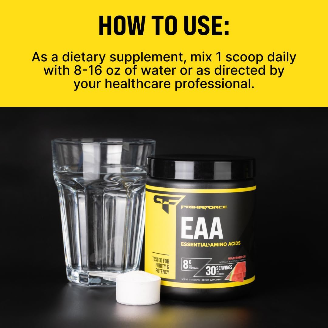 Primaforce EAA Powder Amino Esenciales Pre/Intra Workout 30 Servs