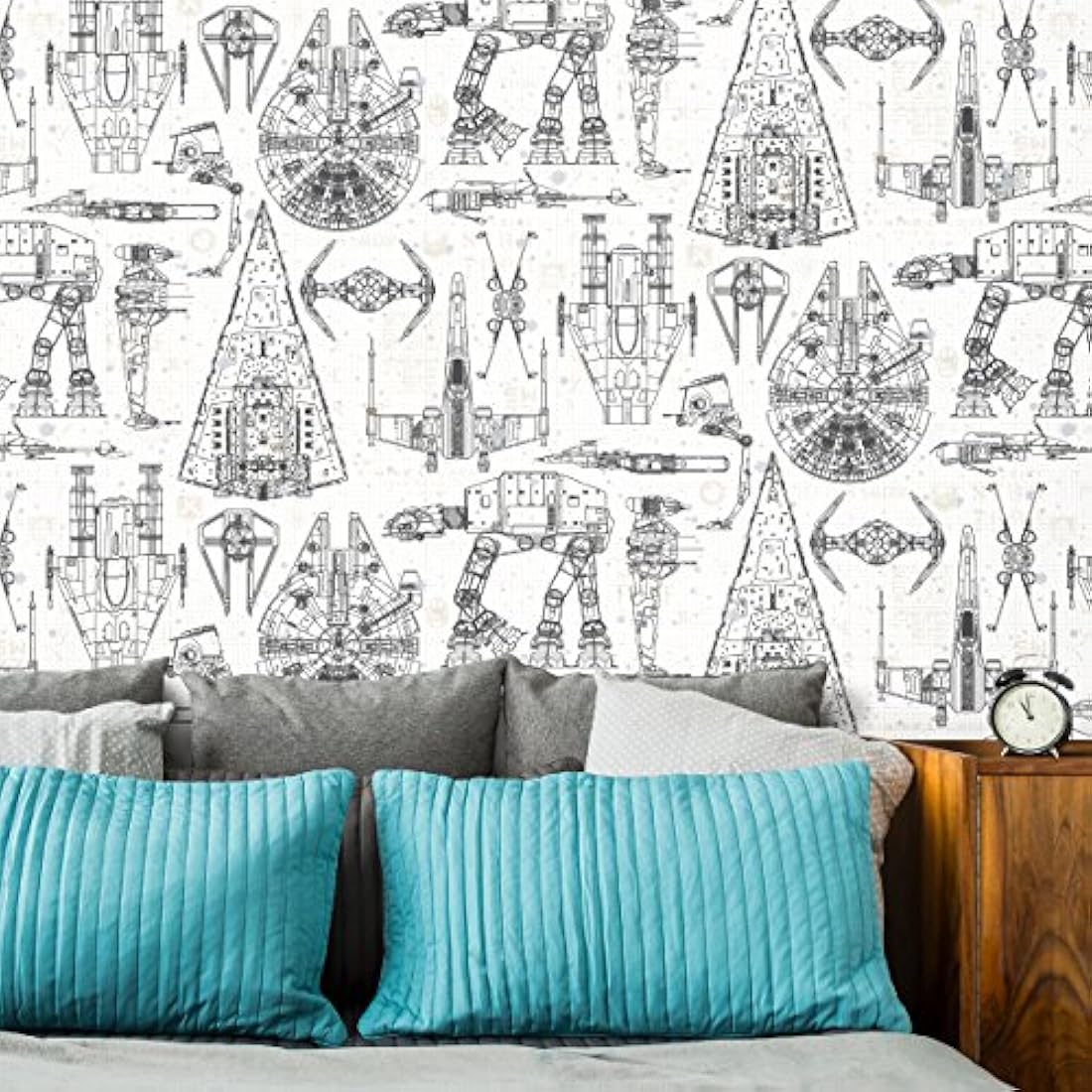 RoomMates Star Wars - Papel pintado para pegar y pegar