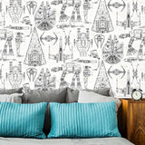 RoomMates Star Wars - Papel pintado para pegar y pegar