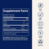 Suplemento líquido CoQ10 100 mg Trace Minerals, 4 oz
