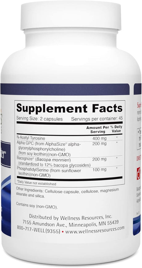 Suplementos Super Potenciador Cerebral con Fosfatidilserina