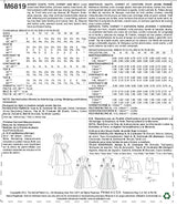 McCall Pattern Company M6819 - Disfraces patrones