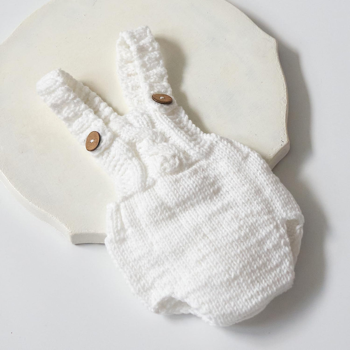 Ropa de Fotografía para Bebés Zeroest, Crochet, Romper y Shorts