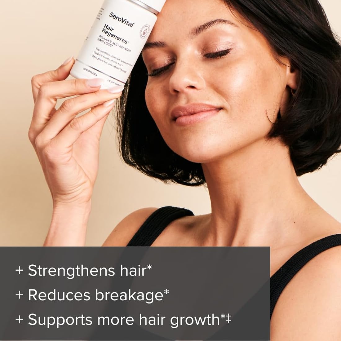 Suplemento para crecimiento mejorado del cabello  60 und