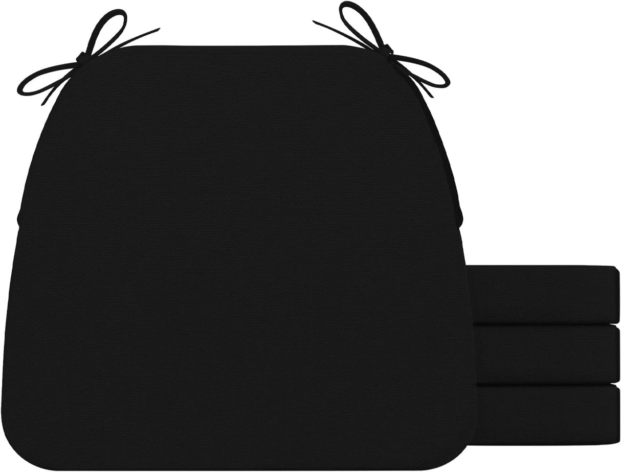 Cojines D-Shaped AAAAAcessories, 2'' gruesos, juego de 4