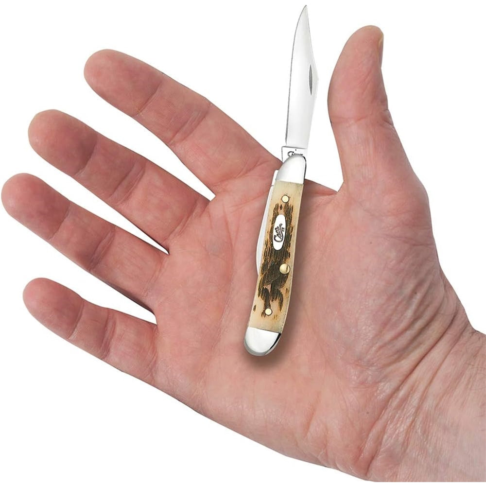 Cuchilla de bolsillo beige