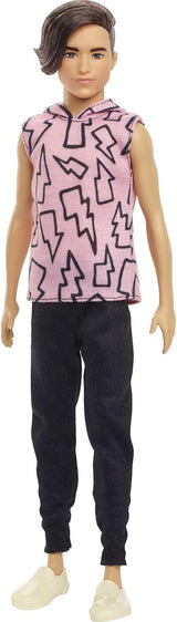 Muñeca Barbie Ken Fashionistas #193, Slender, Pelo Rizado
