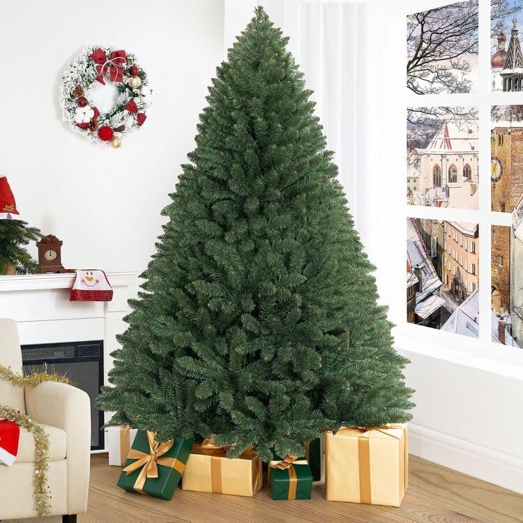 Árbol de Navidad Naomi Home 6.5ft, 450 luces, 1197 puntas