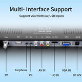 Televisor 14 con Tuner ATSC, puertos HDMI/USB, 12V, modelo X