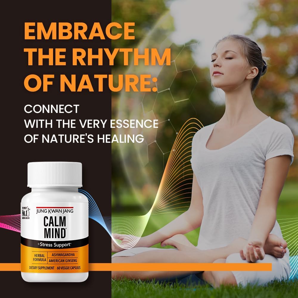 Suplemento Calmante JungKwanJang con Ashwagandha y Ginseng