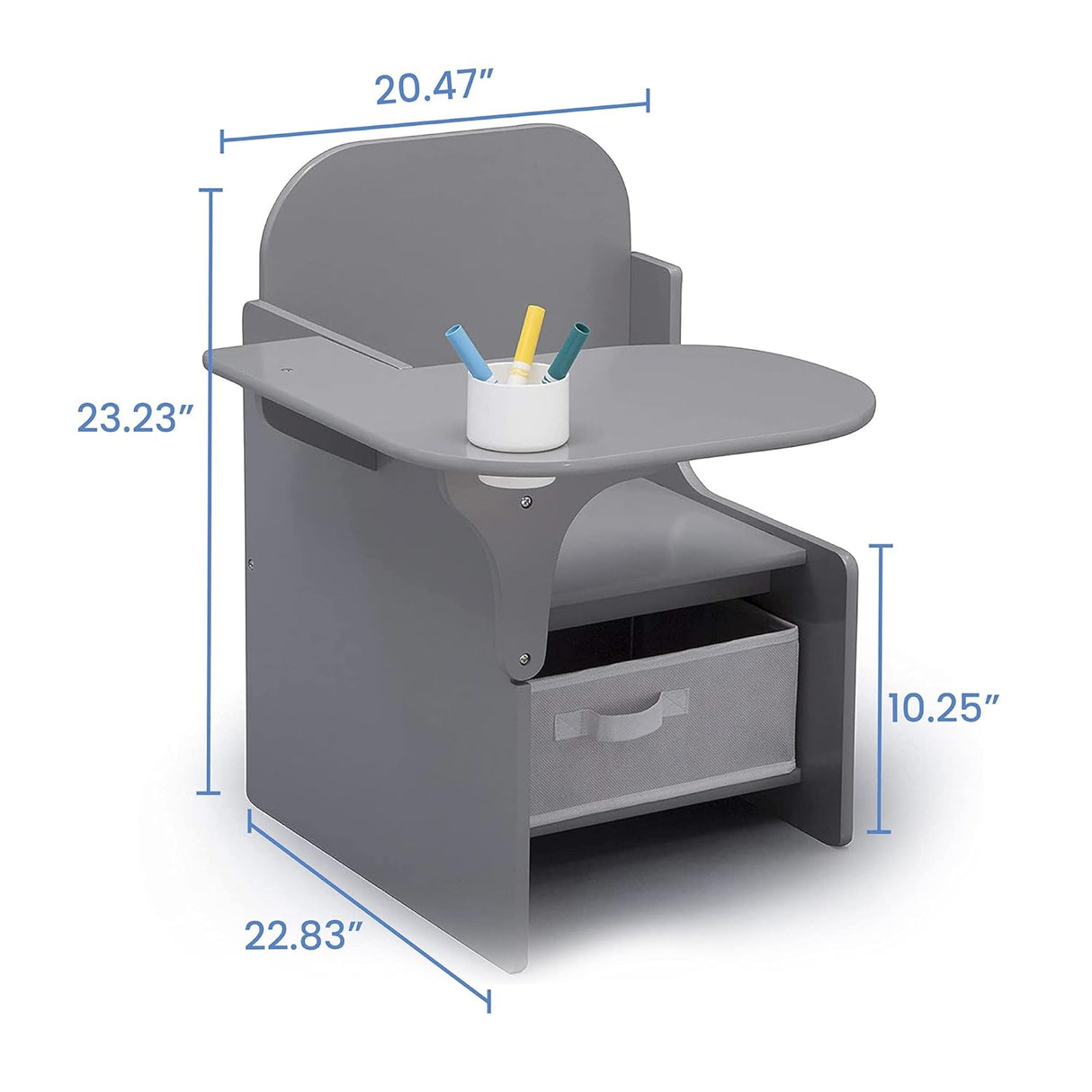 MySiz Escritorio con silla y compartimento de almacenamiento