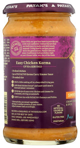 Salsa de Curry Korma Suave Patak's 15 oz - Sabor Auténtico