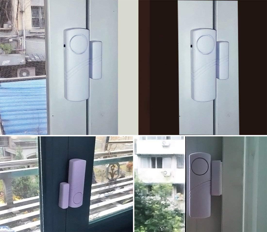 Alarma Magnética de Puerta y Ventana, Sensor Antirrobo