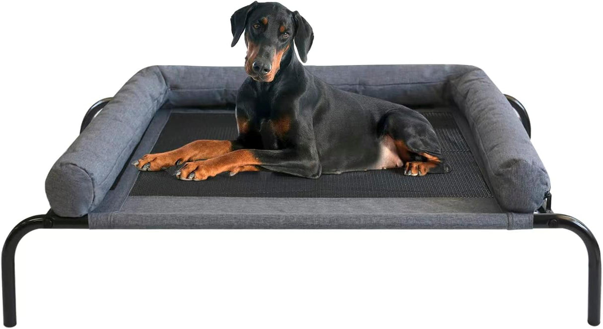 Cama Elevada para Mascotas PETIME, Cots con Malla, 48 Pulgadas