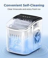 Máquina para hacer hielo portátil, Plateado Z5812SH COWSAR