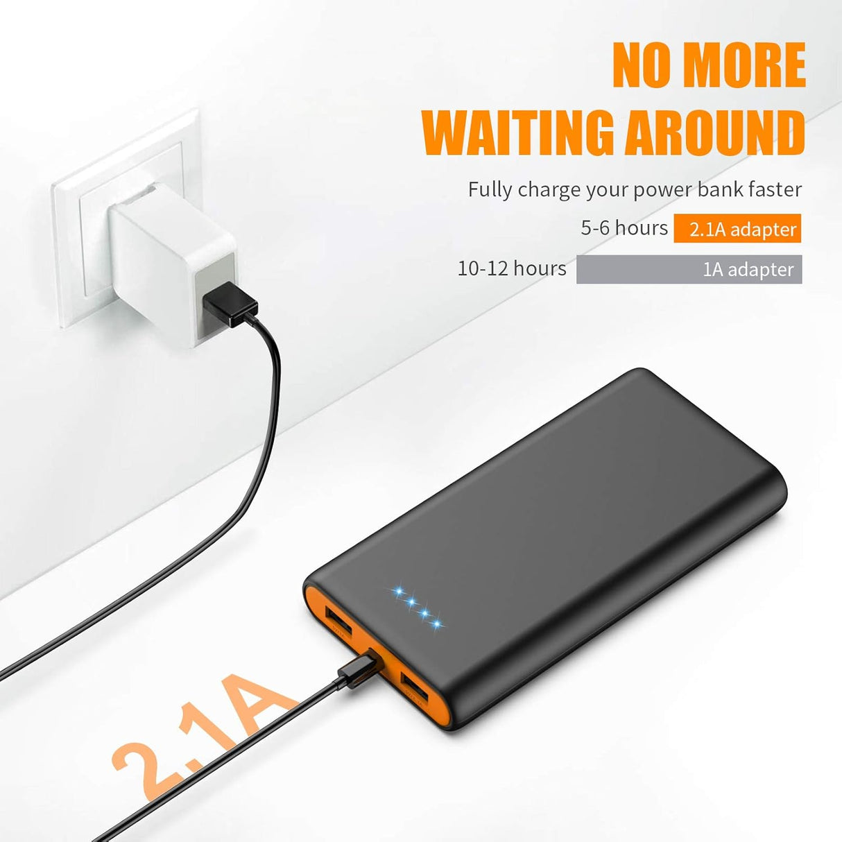 Cargador portátil de energía de batería externa para celular
