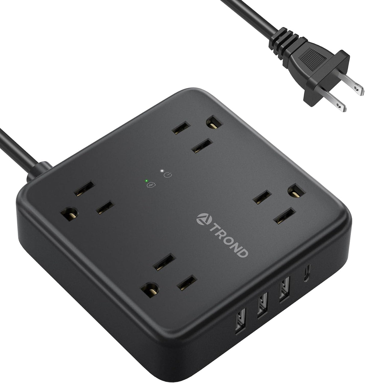 TROND Regleta de alimentación , cable de extensión de 5 pies