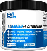 Suplemento de Endurance Evlution Nutrition - L-Arginina + L-Citrulina