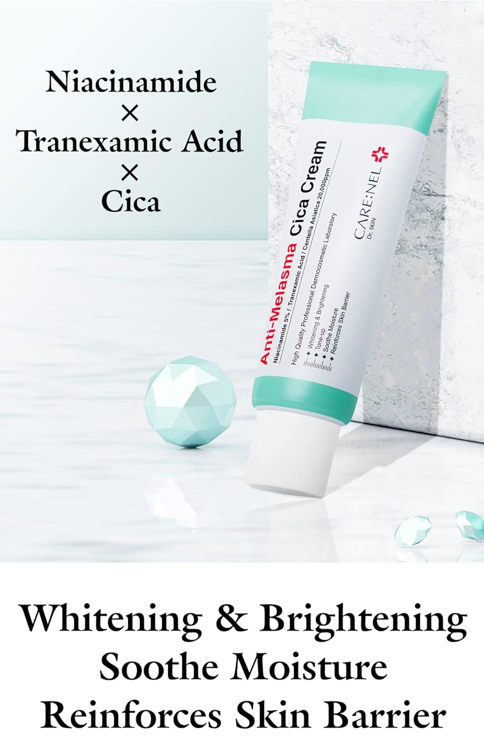 Crema Facial para Melasma  Centella Asiática Cuidado Coreano